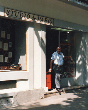 Sr. Caillot, fotografo Studio de Paris