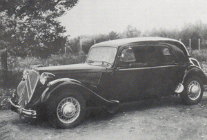 Citron Traction Avant 15 SIX - Historia 1